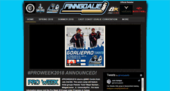 Desktop Screenshot of finngoalie.com